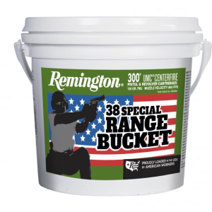 Remington Remington Ammunition 23669 UMC Range Bucket 38 Special 130 gr Full Metal Jacket (FMJ) - 300rd Box - $169.99 at Classic Firearms