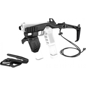 Recover Tactical Recover Tactical - 20/20N Stabilizer Brace W/ Strap - Full Kit - Low/High Charging Handles - Black - 2020NMG-01 - $129.99 at Classic Firearms