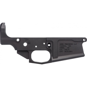 Aero Precision Aero Precision M5 308 Stripped Lower Receiver AR-10 AR Platform Black Hardcoat Anodized - APAR308003C - $129.99 at Classic Firearms