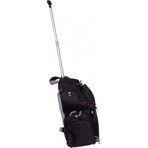 G*Outdoors 1711ROBP Handgunner Rolling Backpack/Range Bag 600D Polyester 16\" x 10\" x 19\" Black - G Outdoors