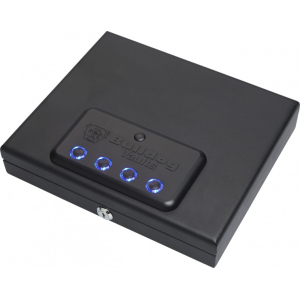 Bulldog BD4040L Magnum Quick Vault Access Code/Key Entry Black Powder Coat Steel