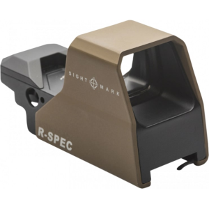 Sightmark SM26031DE Ultra Shot R-Spec Flat Dark Earth 1x33x24mm 3/5/30/50 MOA Dual Illuminated (Green/Red) Multi Reticle