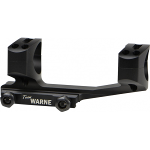 Warne XSKEL30TW 1-Pc Base & Ring Combo For AR Rail Mount Style Black Matte Finish - Warne Mfg