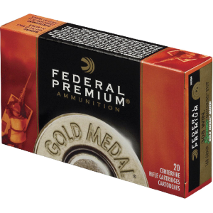 Federal Federal GM338LM2 Premium 338 Lapua Mag Sierra MatchKing Bthp 300 GR - 20rd Box - $134.56 at Classic Firearms