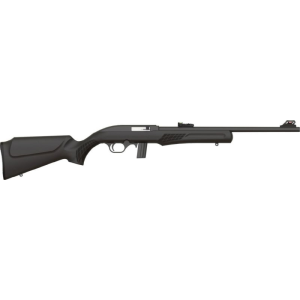 Rossi Rossi RS22L1811 RS22 Semi-Auto 22 LR Caliber with 10+1 Capacity, 18\" Barrel, Blued Metal Finish & Monte Carlo Black Stock (Full Size) - $148.41 at Classic Firearms