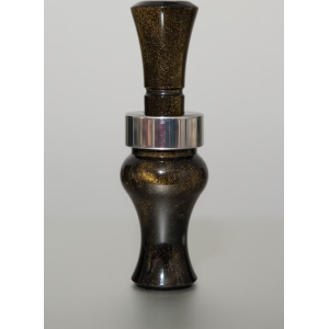Echo Calls 78909 Breaker Single Reed Mallard Hen Sounds Attracts Ducks Black Gold Pearl Acrylic