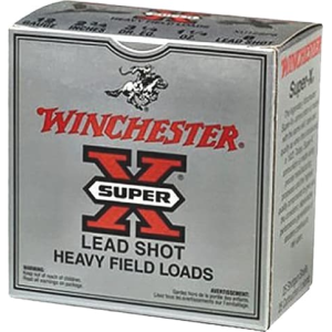 chester Super-X Heavy Game Load 12 Gauge 2.75 1-1/8 Oz #8 Lead Shot 250 Rounds Plastic Case. Ammo