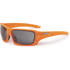 ESS EE9018-17 Rollbar Tactical Sunglasses Hi-Vis Orange Frame Clear/Smoke Lens
