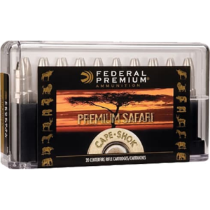 Federal Federal P375T2 Cape-Shok 375 H&H Magnum TB Sledgehammer Solid 300 GR - 20rd Box - $130.03 at Classic Firearms