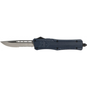Cobratec Knives CobraTec MNYCTK1MDS CTK1 Nypd Serr Drop Blue - $114.99 at Classic Firearms