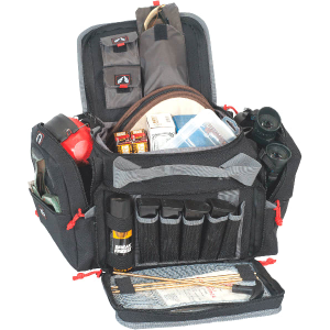 G*Outdoors 1411MRB Medium Range Bag Lockable Zipper Loop Nylon Black - G Outdoors