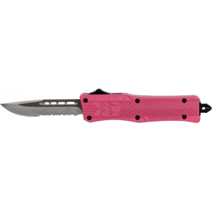 Cobratec Knives CobraTec SPKCTK1SDS CTK1 Serr Drop Blade Pink - $99.99 at Classic Firearms
