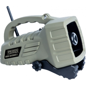 Primos 3851 Dog Catcher 2 Electronic Call Multiple Sounds Attracts Predator Attracts Multiple Features Integrated Remote Green