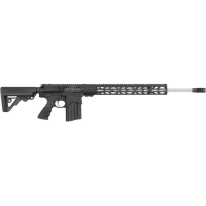 Rock River Arms Rock River Arms 65C1544BT LAR8M Predator HP 6.5 Creedmoor 24\" Barrel 6 POS Stock Black - $1810.67 at Classic Firearms