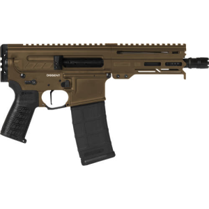 Cmmg CMMG 30A0E33-MB Pistol Dissent MK4 .300 Black 6.5\" 30rd Midnight Bronze - $1644.37 at Classic Firearms