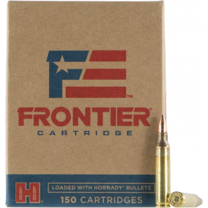 Frontier Cartridge FR2015 Rifle 5.56x45mm NATO 55 Gr Full Metal Jacket (FMJ) Ammo - 150rd Box 150rd Box Ammo