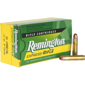 Remington Remington Ammo R30CAR Standard 30 Carbine 110 GR Core-Lokt Soft Point - 50rd Box - $92.34 at Classic Firearms
