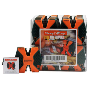 Accusharp 335CD SharpNEasy 2Step Sharpener Ceramic Stone Fine/Coarse 24Pk Orange