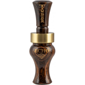 Echo Calls 78015 Timber Single Reed Mallard Hen Sounds Attracts Ducks Brown Bocote Timber