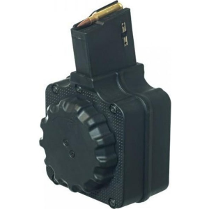 Promag AR-15 65 Round Drum 5.56 Black Polymer - DRM-A8 - $69.00 at Classic Firearms