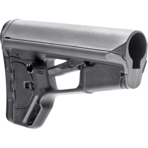 Magpul MAG378-GRY ACS-L Mil-Spec AR-15 Carbine Stock Reinforced Polymer Gray