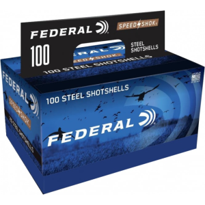 Federal WF142100BB Standard Speed-Shok 12 Gauge 3 1 1/4 Oz BB Shot Ammo - 100sh Box 100sh Box Ammo