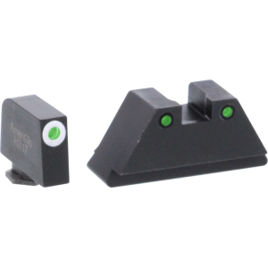 AmeriGlo GL152 XLTALL For Glock 17-39 Green/WT/GRN