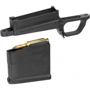 Magpul MAG489-BLK Hunter 700L Standard Reinforced Polymer Black Magazine Well