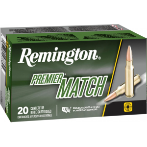 Remington Remington Ammunition 27673 Premier Match 6.5 PRC 145 gr Open Tip Match Boat-Tail - 20rd Box - $55.57 at Classic Firearms