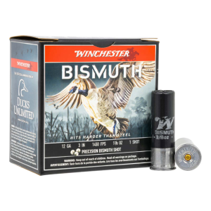 Winchester Winchester Ammo SWB1231 Bismuth 12GA 3\" 1 3/8oz #1 Shot - 25sh Box - $51.57 at Classic Firearms