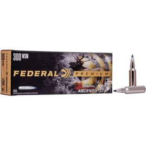 Federal Federal P300WSMTA1 Premium 300 WSM 200 gr Terminal Ascent - 20rd Box - $63.97 at Classic Firearms
