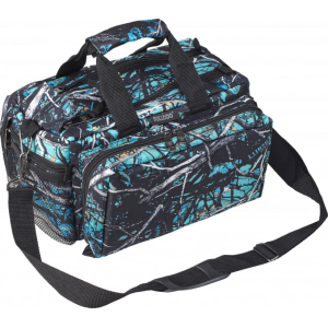 Bulldog BD910SRN Deluxe Range Bag with Strap Tactical Nylon 13\" x 7\" x 7\" Serenity Camo