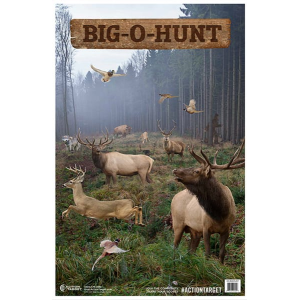 Action Target GSBIGHUNT100 Entertainment Animals Paper Hanging 23\" x 35\" 100 Per Box