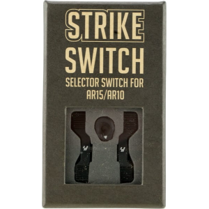 Strike Industries ARSSSBK Strike Industries Switch 60/90 Degree Black Aluminum AR-Platform Ambidextrous