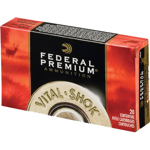 Federal Federal P300WSMTT1 Vital-Shok 300 Win Short Mag Trophy Bonded Tip 180 GR - 20rd Box - $62.45 at Classic Firearms