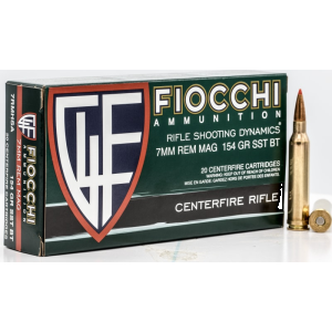 cchi Hyperformance Hunt Rifle Ammunition 7mm Rem Mag 154 Gr SST 3100 Fps 20/ct Ammo