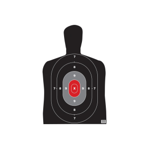 Birchwood Casey BC-37051 Ezscr 23x35 BC27 Redcor Silhouette Targets 100-Pack