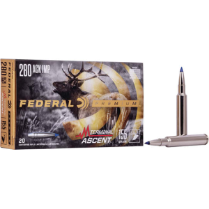 Federal Federal P280A1TA1 Premium 280 Ackley Improved 155 gr Terminal Ascent - 20rd Box - $60.61 at Classic Firearms