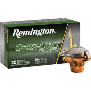 Remington Remington Ammunition 29043 Core-Lokt 300 WSM 150 gr Core-Lokt Tipped - 20rd Box - $60.70 at Classic Firearms