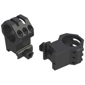 Weaver Mounts 99694 Six Hole Tactical Scope Ring Set For Rifle Picatinny/Weaver High 30mm Tube Black Anodized Aluminum