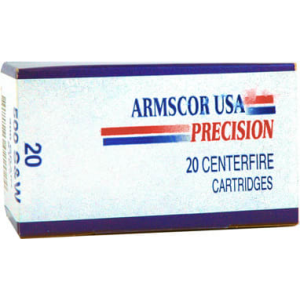 Armscor Armscor FAC500SW1N 500 Smith & Wesson Magnum 300 GR XTP Hollow Point - 20rd Box - $55.90 at Classic Firearms