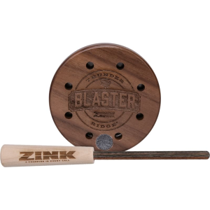 Zink ZNKRBPC Ridge Blaster Friction Call Turkey Sounds Natural Aluminum/Wood