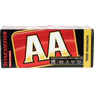 Winchester Ammo AAHA127VP AA Target 12 Gauge 2.75 1 1/8 Oz 7.5 Shot (Value Pack) Ammo - 100sh Box 100sh Box Ammo
