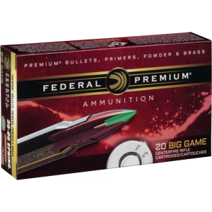 Federal P65CRDTC1 Vital-Shok 6.5 Creedmoor 120 GR Trophy Copper Ammo - 20rd Box 20rd Box Ammo