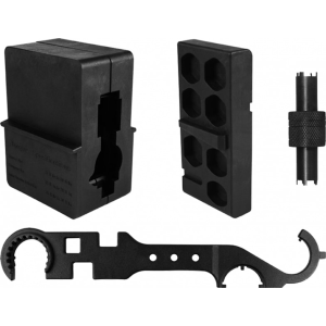 Aim Sports ATARAK Armorer\'s Kit Black Anodized AR-Platform M4/M16 Metal