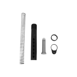 Lbe Unlimited LBE Unlimited MILBUFKT Mil-Spec Buffer Tube Kit 6 Position AR-15 Black - $44.69 at Classic Firearms