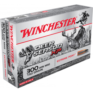 Winchester Ammo X300DS Deer Season XP 300 Winchester Magnum 150 GR Extreme Point Ammo - 20rd Box 20rd Box Ammo