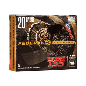 Federal PTSSX257F9 TSS 20 Gauge11/8 Turkey Load Ammo - 5 Shot Box 5 Shot Box Ammo