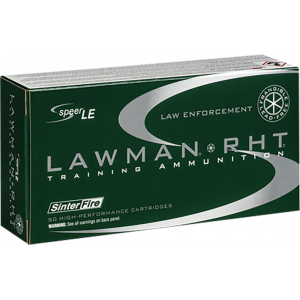 Cci Speer 53395 Lawman RHT 45 ACP 155 Frangible - 50rd Box - $54.66 at Classic Firearms