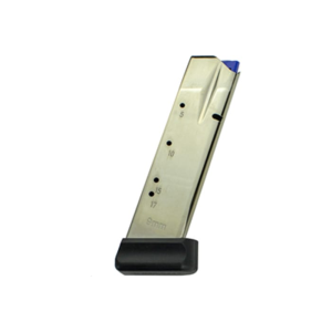 CZ-USA 11161 OEM Nickel Detachable with Plastic Floor Plate 19rd 9mm Luger for CZ Shadow 2, 75 SP-01